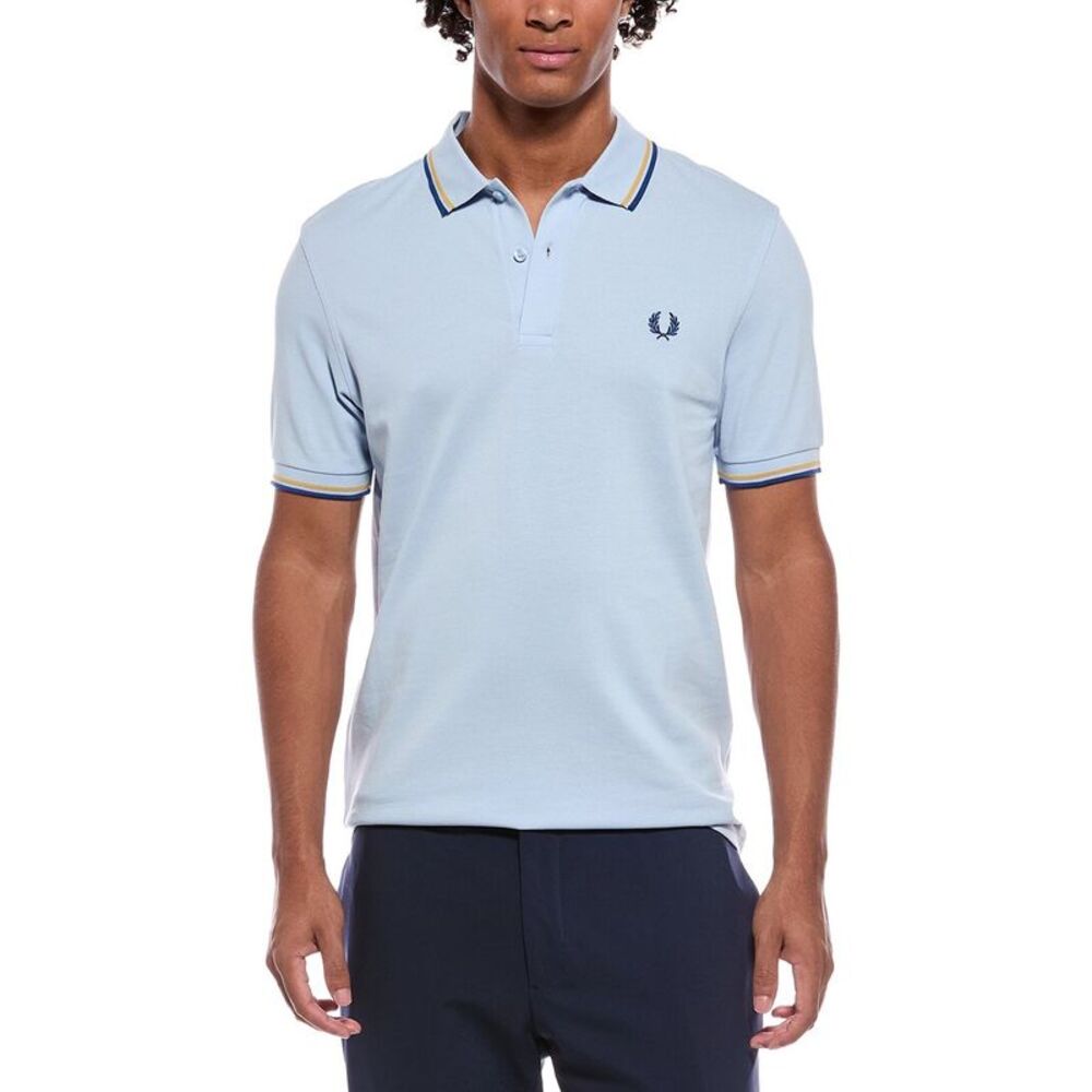 Fred Perry Mens  Woven Polo